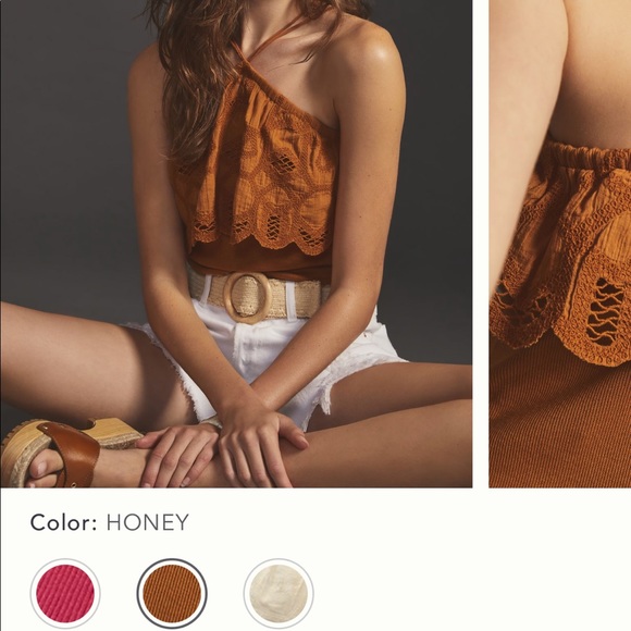 Anthropologie Tops - Anthropologie ruffled tank